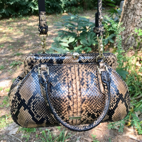 Brahmin mini Layla in Coffee Felix - Picture 11 of 13